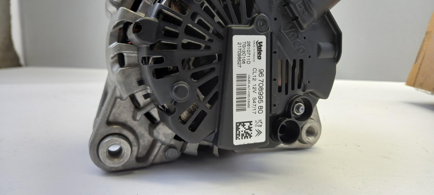 Original OPEL Crossland-X Lichtmaschine Generator 120Amp 1.2 95524680