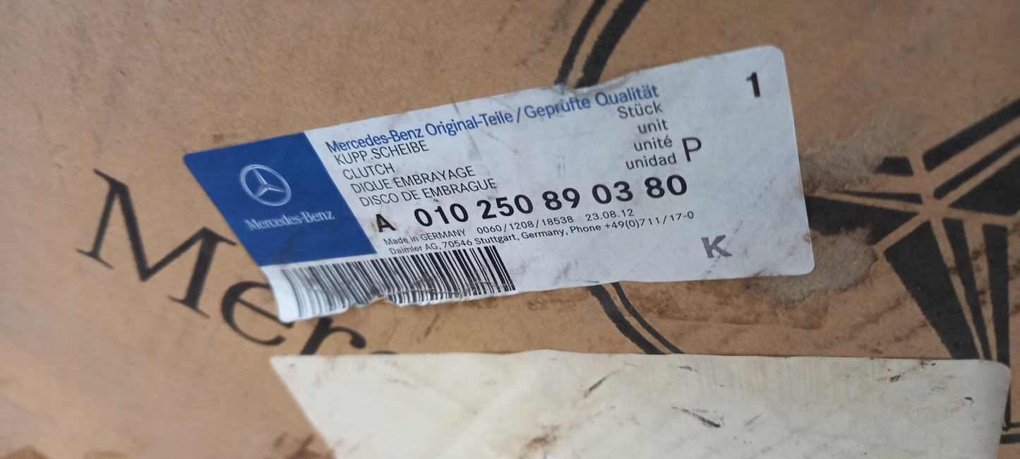 Original OE MERCEDES-BENZ Kupplungsscheibe A010250890380