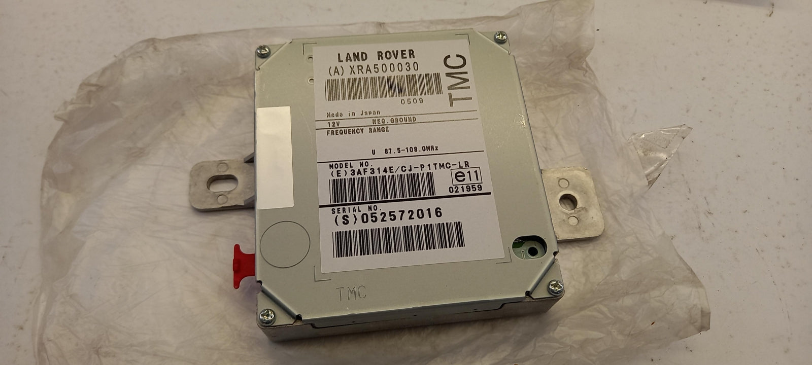 Original LAND ROVER Discovery 3 L319 RANGE ROVER Sport L320 TMC Modul XRA500030