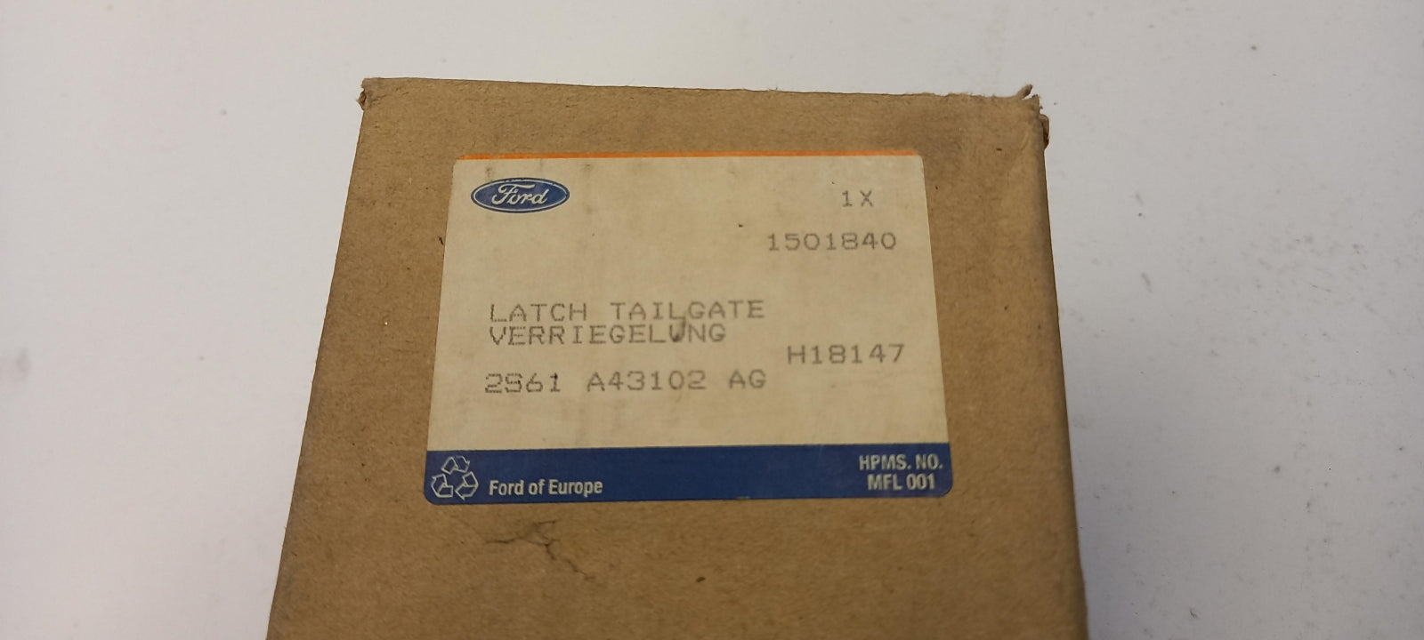 Original OE FORD Heckklappenschloss 1501840