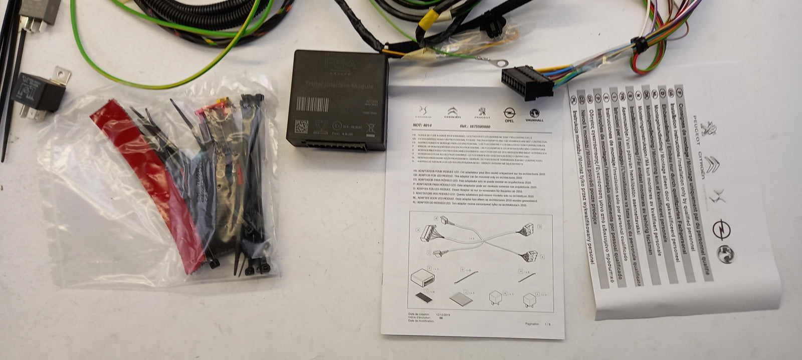 Original PEUGEOT 208 II Anhängerkupplung Elektrosatz 13plg 1682589380