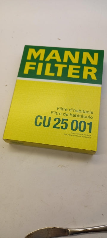 MANN-FILTER für BMW TOYOTA ALPINA Innenraumfilter CU25001