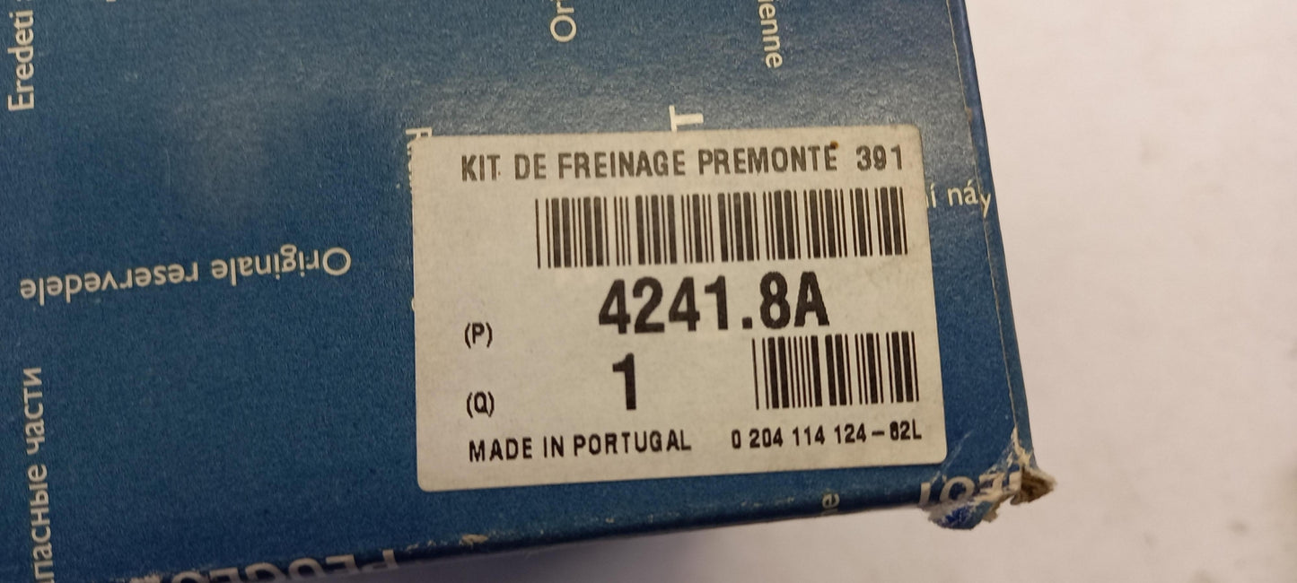 Original PEUGEOT 406 Bremsbackensatz 42418A