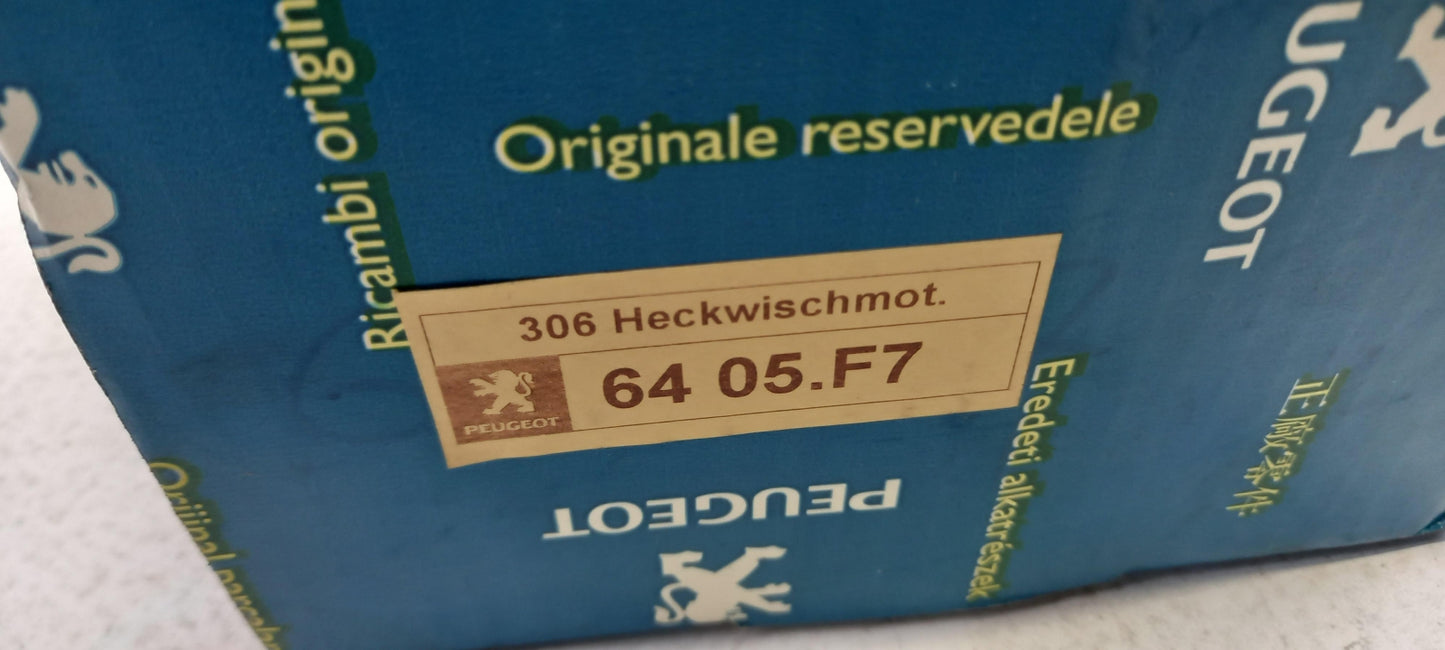 Original PEUGEOT 306 Wischermotor hinten 6405F7