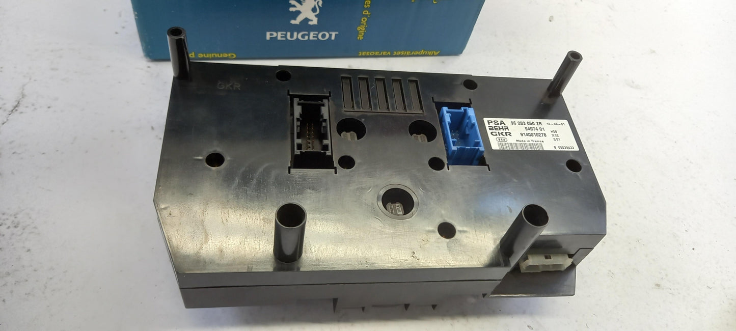 Original PEUGEOT 206 Heizungsbetätigung Klimabedienteil 6451EK