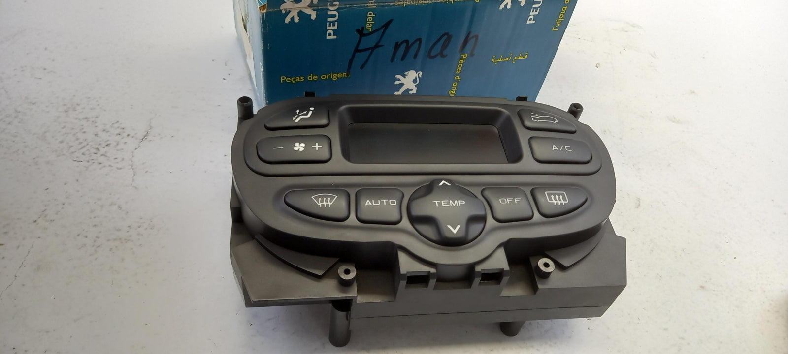 Original PEUGEOT 206 Heizungsbetätigung Klimabedienteil 6451EK