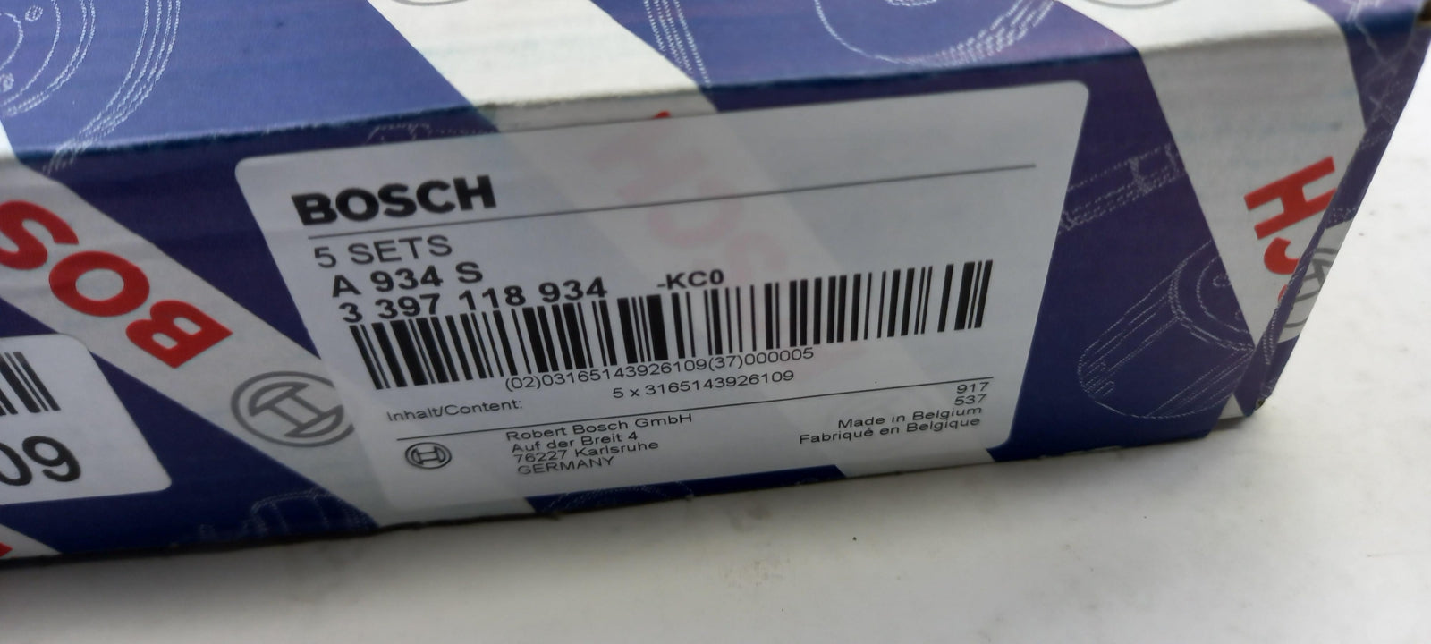 BOSCH Wischerblättersatz (2st) für AUDI A6 3397118934