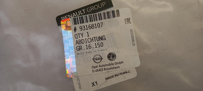 Original OE OPEL Heckklappen Dichtung 93168107