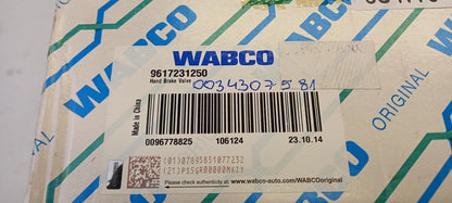 WABCO Handbremsventil 11 BAR 2xM8 80mm 9617231250