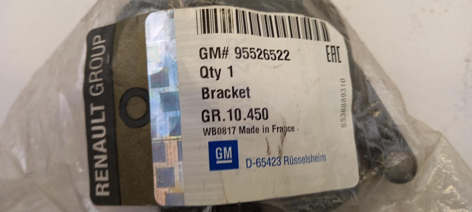 Original OPEL Movano B Schiebetür Rollenführung 95526522