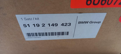 Original BMW 3' E90 Stoßstangen Zierleiste vorne links Carbon 51192149423