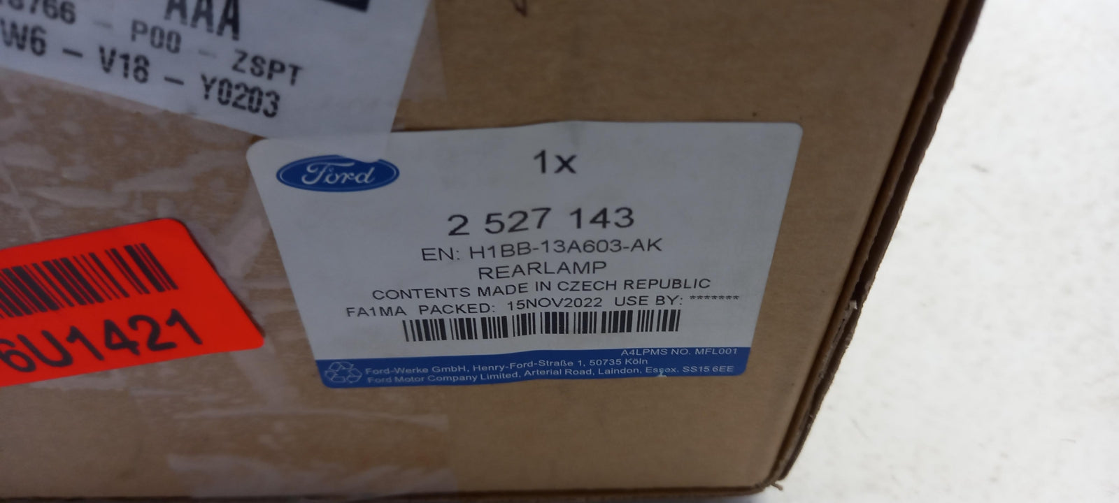 Original OE FORD Heckleuchte 2527143