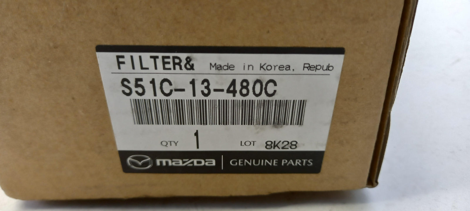 Original OE MAZDA 2 CX-3 Kraftstofffilter S51C13480C