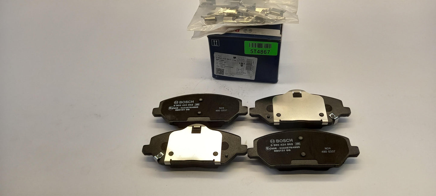BOSCH für HYUNDAI i30 (2016-) KIA Ceed (2018-) Bremsbeläge Vorne 0986424862