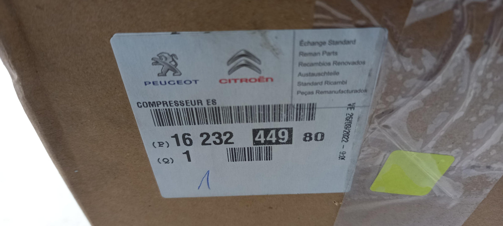 Original PEUGEOT 2008 3008 5008 CITROEN C3 C4 DS3 DS4 Klimakompressor 1623244980