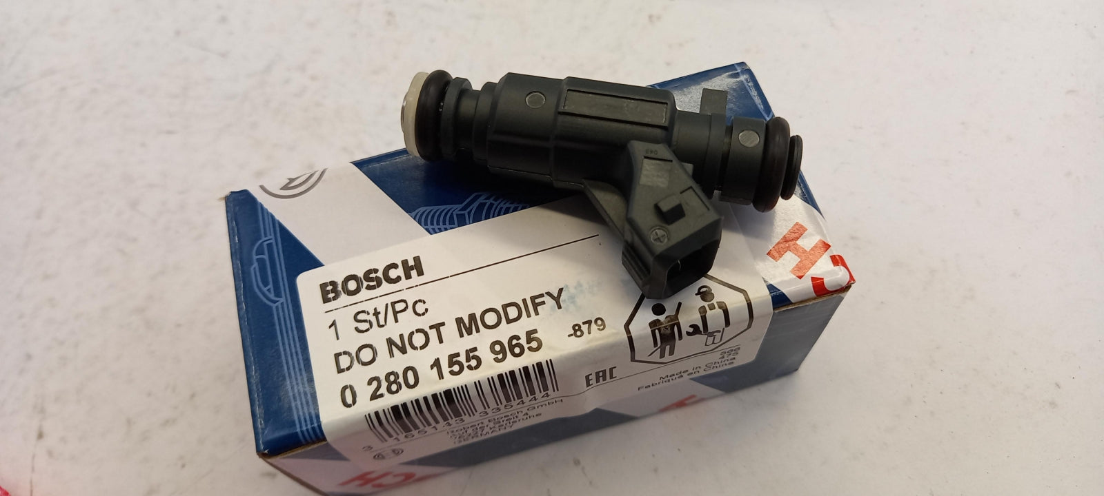 BOSCH Injektor für OPEL Corsa C Astra G Agila A 0280155965