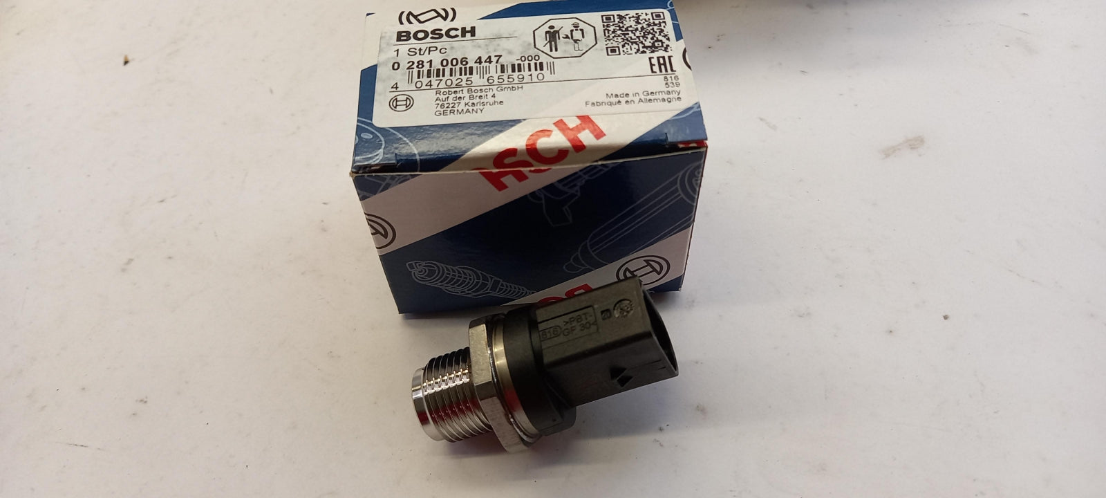 BOSCH für BMW MINI Kraftstoffdruck Sensor 0281006447