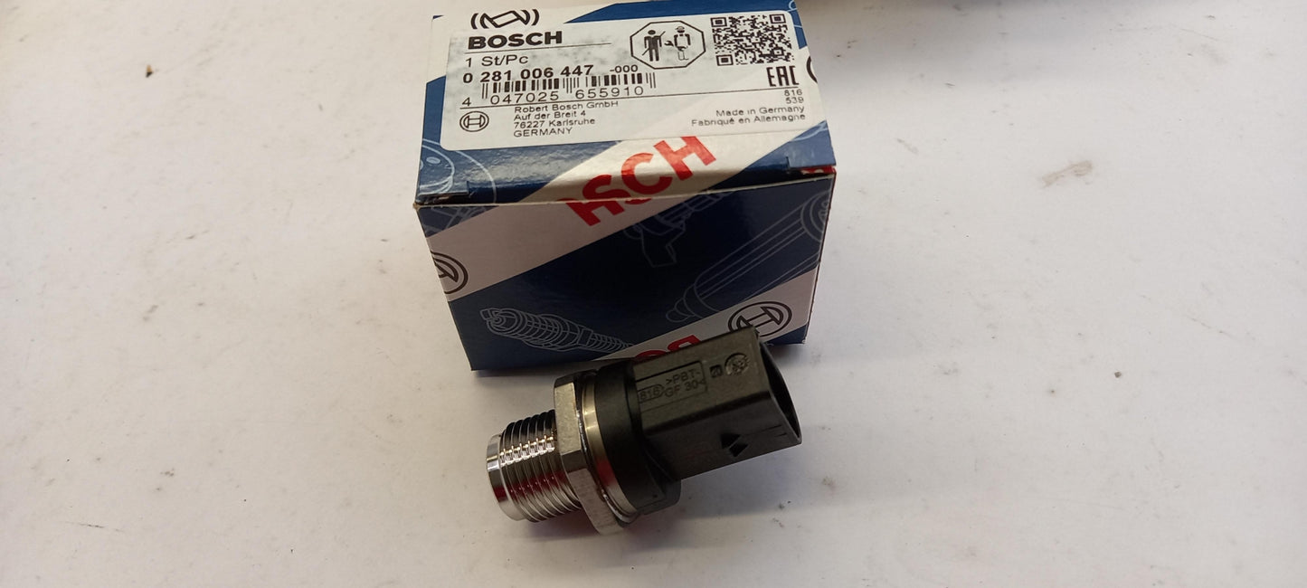 BOSCH für BMW MINI Kraftstoffdruck Sensor 0281006447