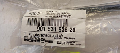 Original PORSCHE 911 1963> 912 Türscheiben Dichtung rechts 90153193620