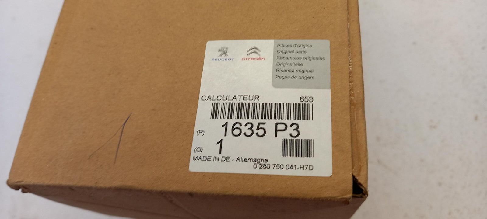 Original PEUGEOT 406 407 607 807 CITROEN C5 C6 C8 3.0 Drosselklappe 1635P3