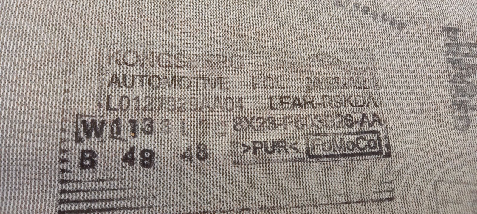 Original JAGUAR XF 2009-2015 X250 Sitzheizung C2Z4749