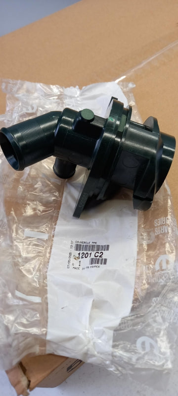 Original PEUGEOT 1007 307 Bipper CITROEN C2 C3 C4 Nemo Kühlmittelflansch 1201C2