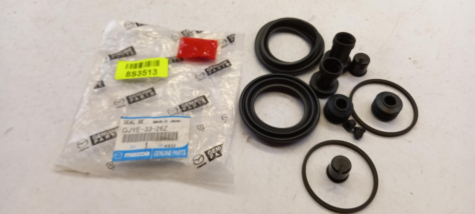 Original MAZDA 6 2002-2006 Bremssattel Reparatursatz Vorne GJYE3326Z