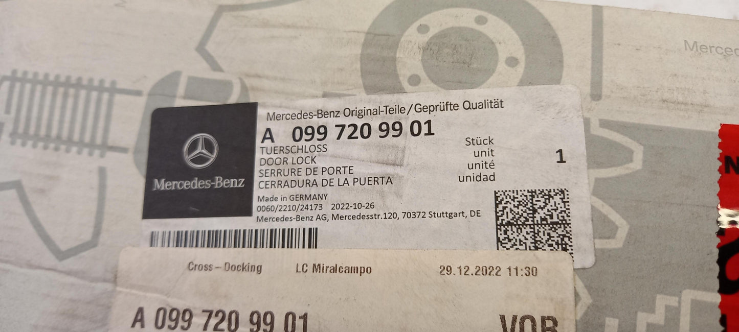 Original MERCEDES-BENZ S-klasse W223 Türschloss vorne links A0997209901