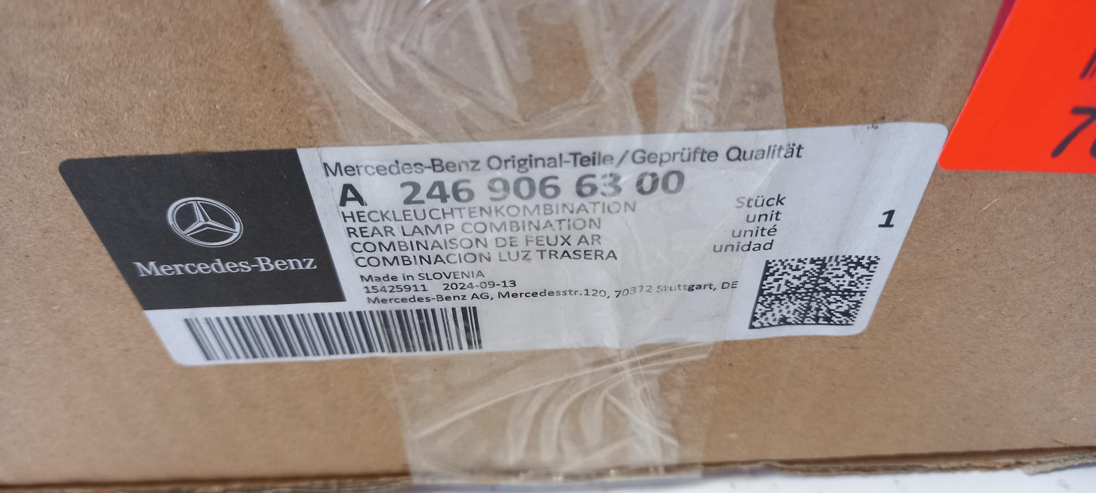 Original OE MERCEDES-BENZ Heckleuchte A2469066300