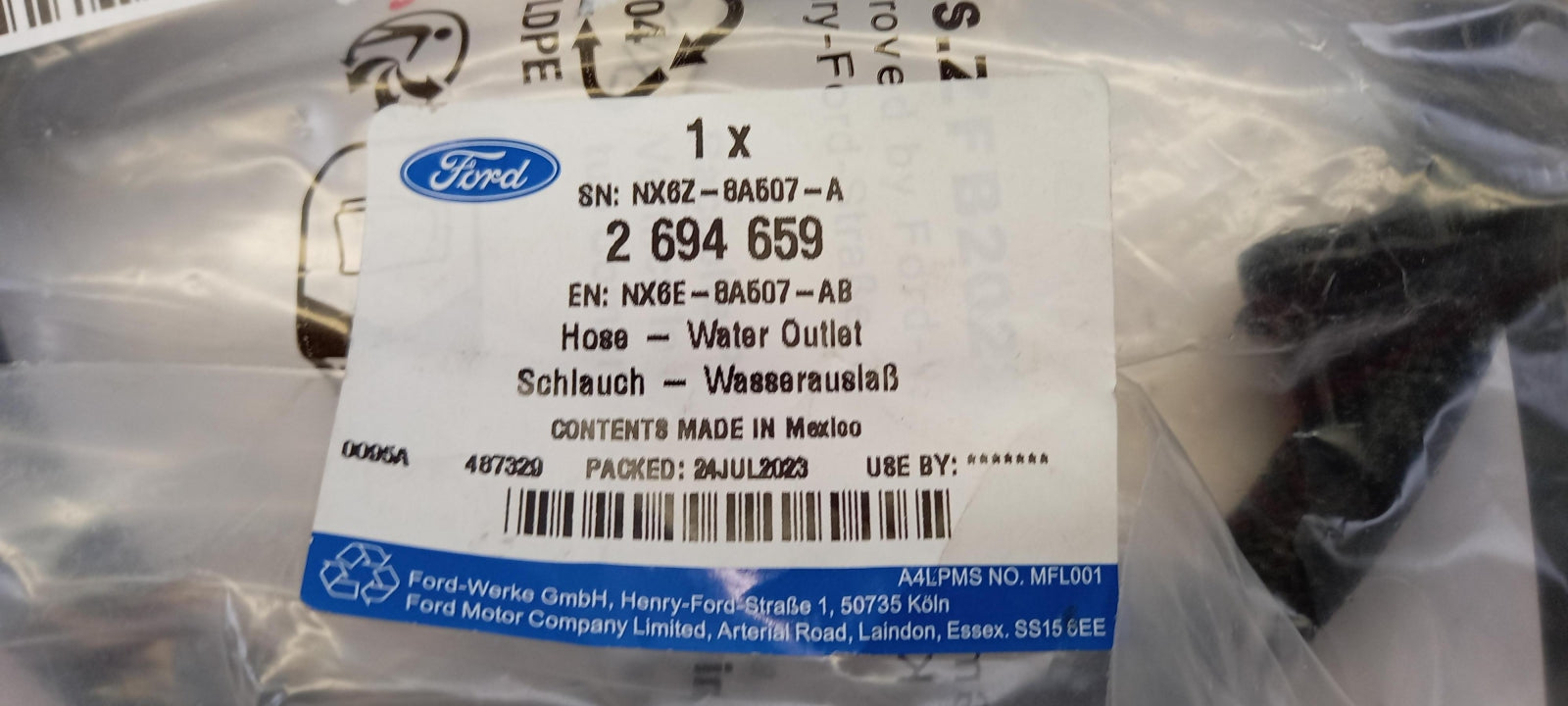 Original FORD Kuga 2020> Kühlmittelrohr 2694659