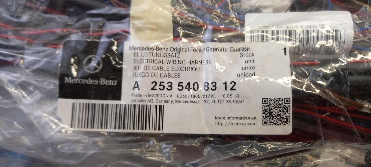 Original MERCEDES-BENZ GLC (X253) Kabelbaum A2535408312