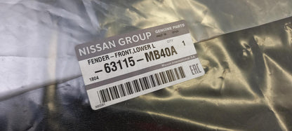 Original NISSAN Cabstar F24M Schmutzfänger Links 63115MB40A