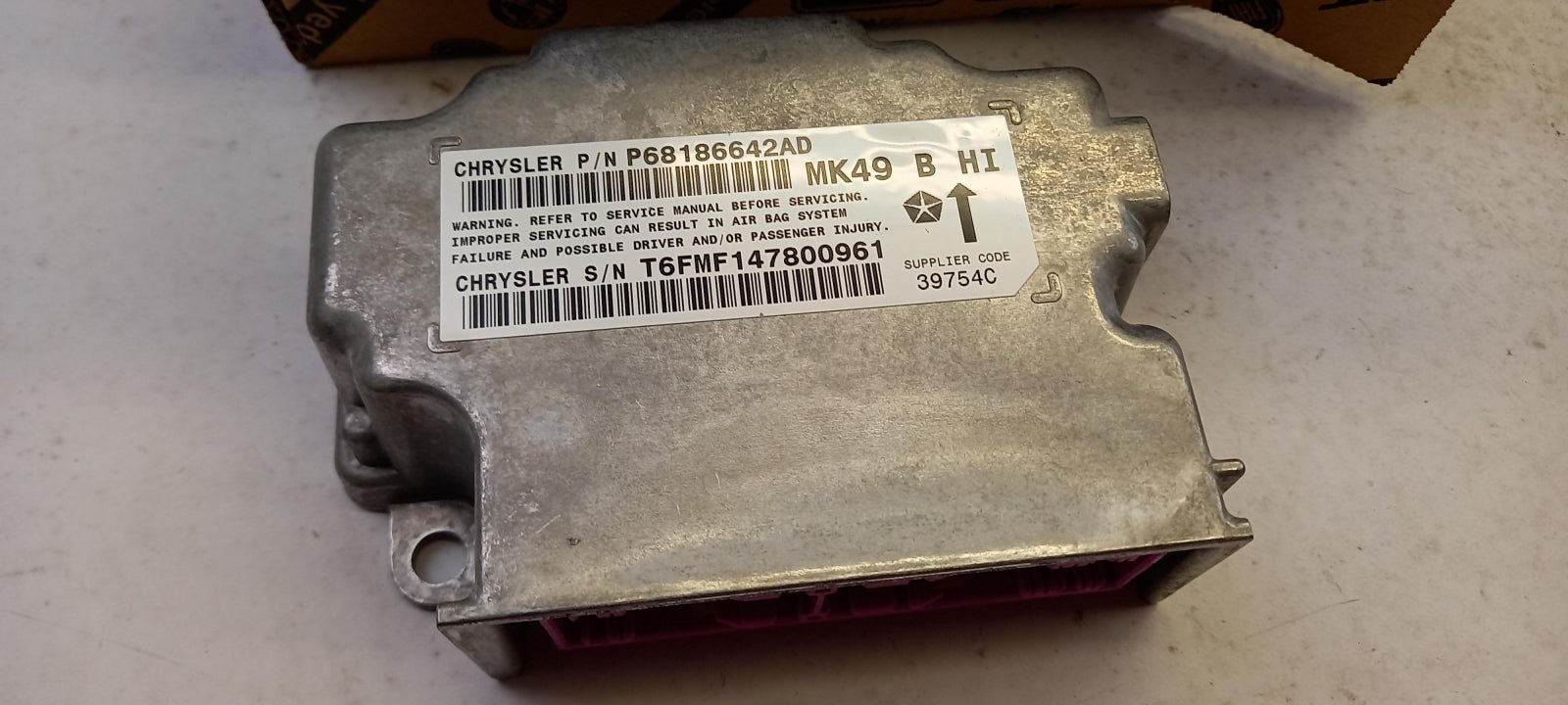 Original OE FIAT Airbag Steuergerät K68186642AD
