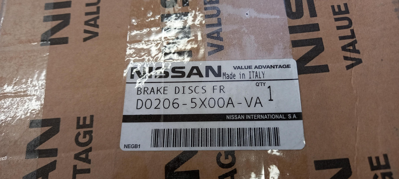 Original NISSAN Pathfinder Navara Bremsscheibe (1 Stück) D02065X00AVA