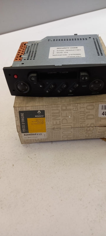 Original RENAULT Megane II Scenic Multimedia Haupteinheit 8200505112
