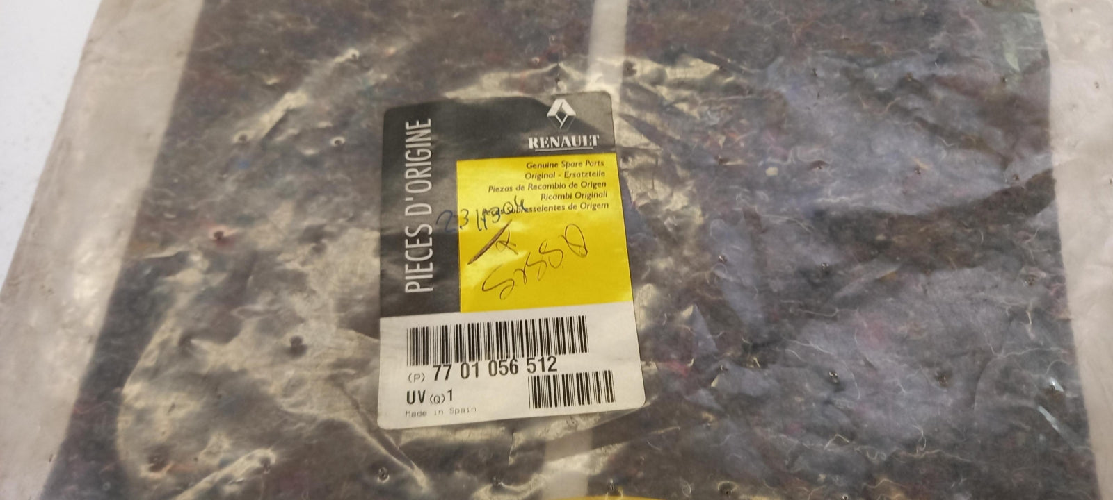 Original RENAULT Megane II Sitzheizelement vorne 7701056512