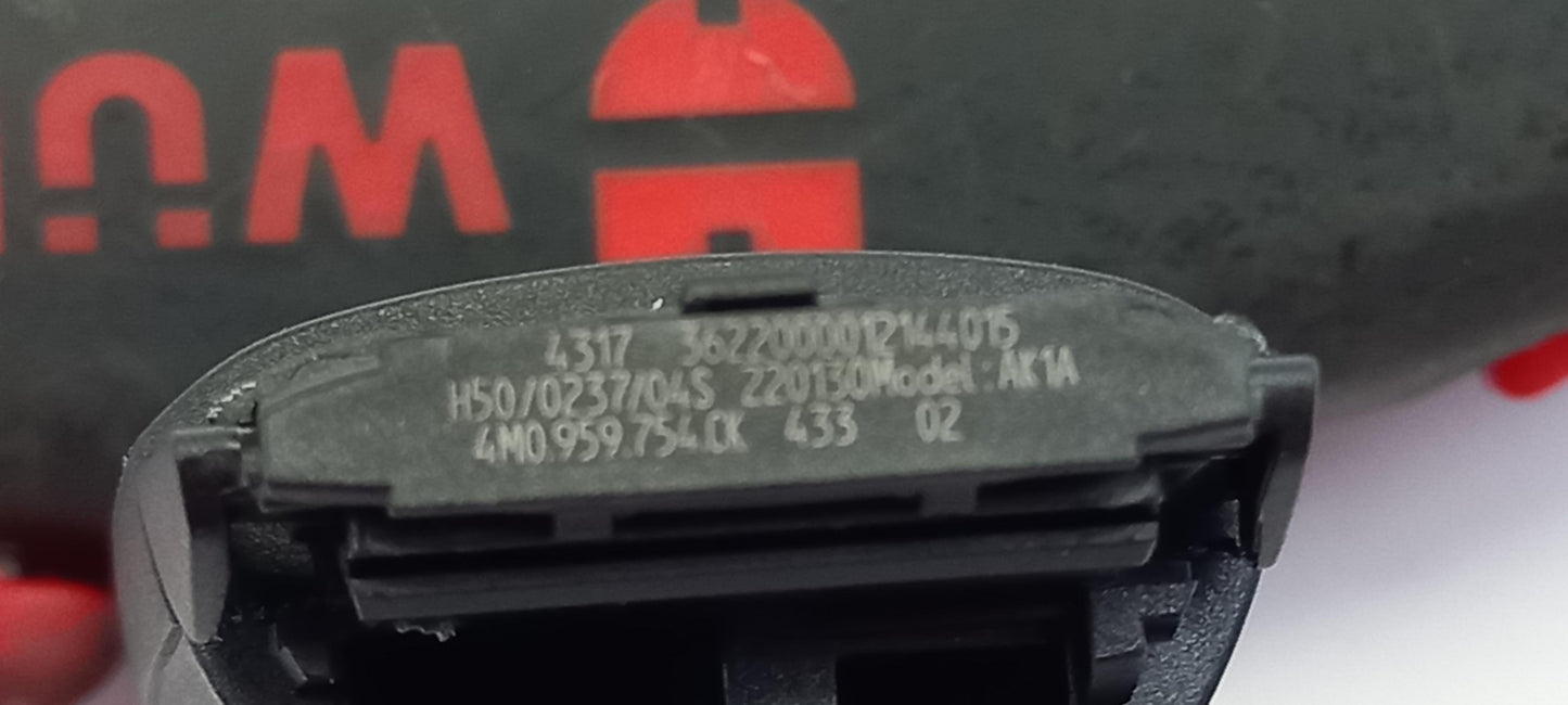 Original AUDI A4 A5 Q5 Sendereinheit schwarz/chrom 4M0959754CKTKE