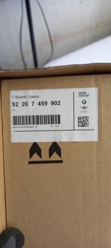 Original BMW 5er G31 Kopfstütze Stoff/Leder anthrazit hinten 52207459902