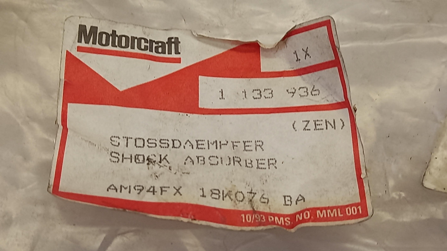 Original FORD Fiesta (CX) '89-'96 Stoßdämpfer hinten 1133936