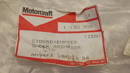 Original FORD Fiesta (CX) '89-'96 Stoßdämpfer hinten 1133936