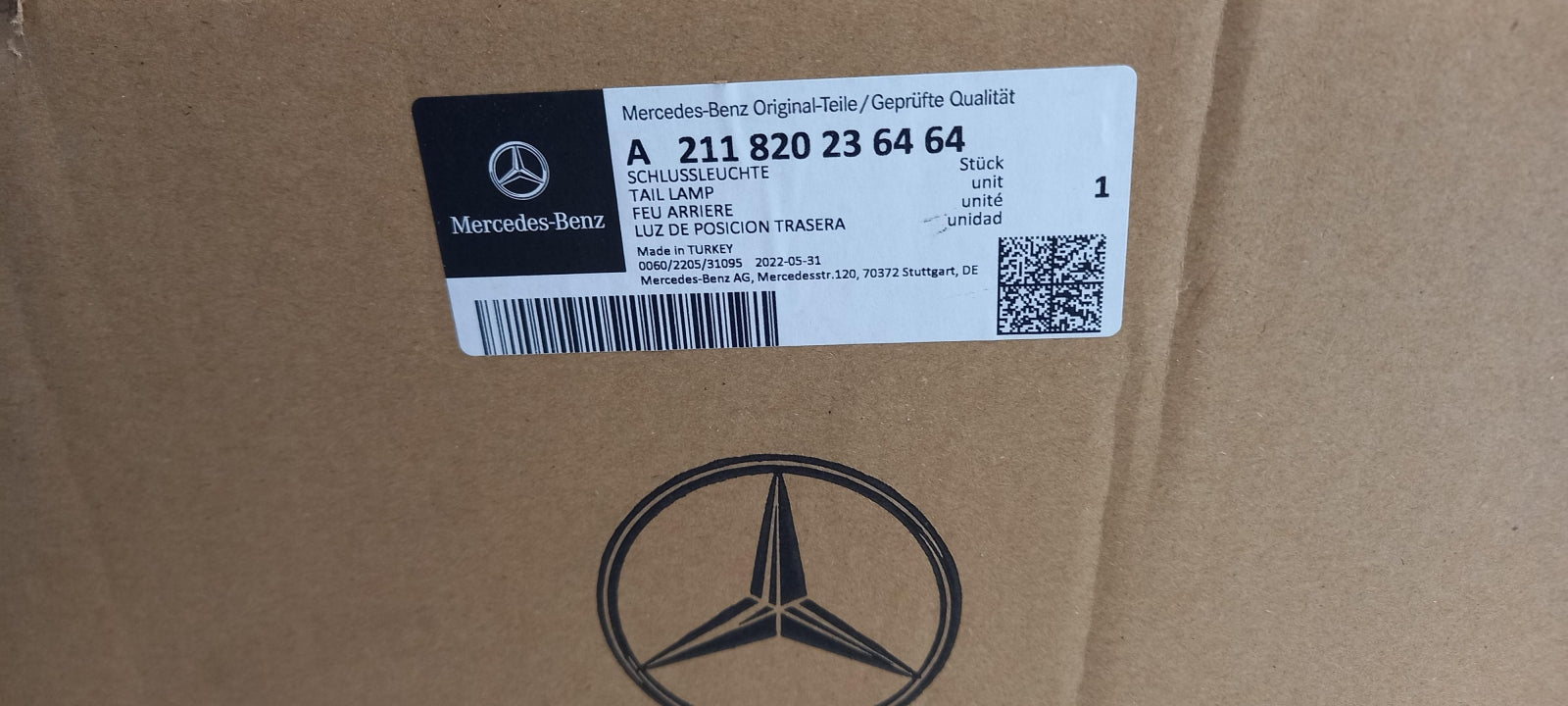 Original OE MERCEDES-BENZ Heckleuchte A211820236464