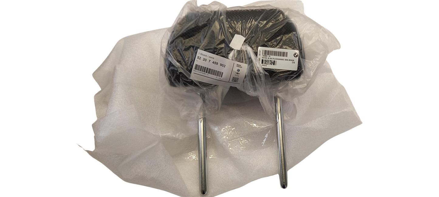 Original BMW 5er G31 Kopfstütze Stoff/Leder anthrazit hinten 52207459902