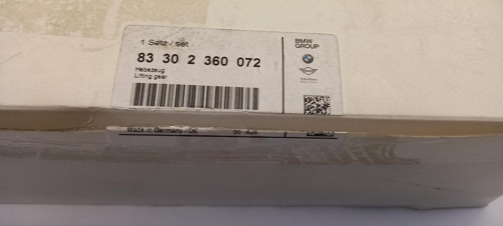 Original BMW Hebezeug Werkzeug 83302360072