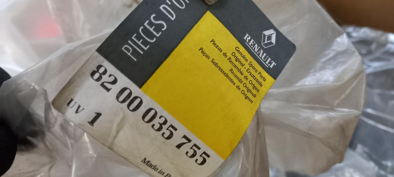 Original RENAULT Megane III Scenic II Motorabdeckung 8200035755