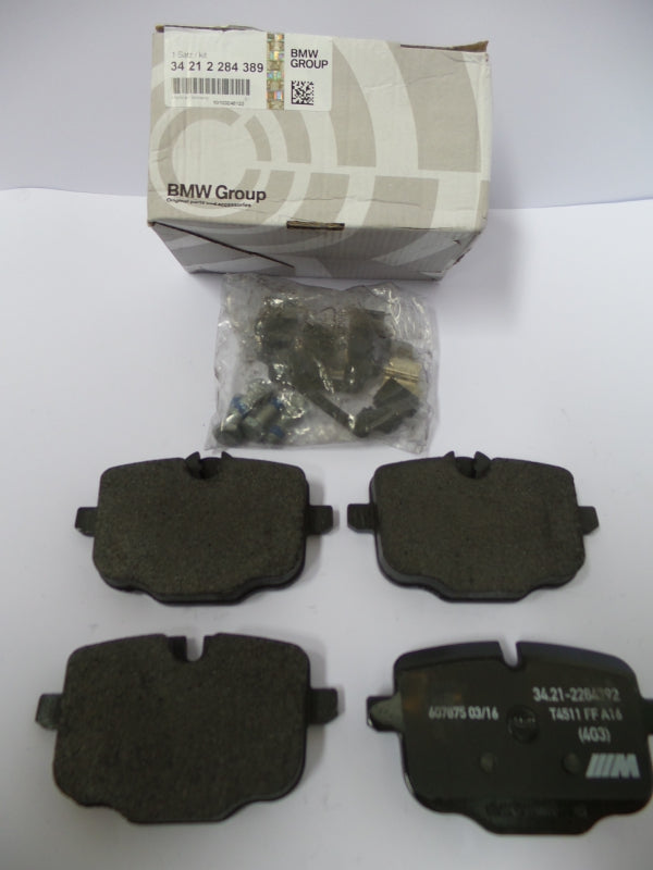 Original OE BMW Bremsbeläge 34212284389