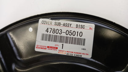 Original TOYOTA Avensis 97-03 Bremsscheibe Spritzblech Hinten Rechts 4780305010