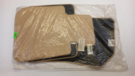 Original BMW 3er F34 Fußmattensatz 4-teilig Textil Veneto Beige 99992355346