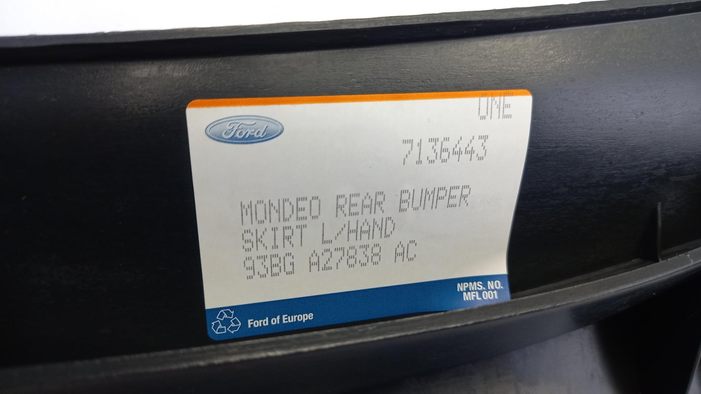 Original FORD Mondeo (1992-1995) Stoßstangen Zierleiste hinten links 7136443