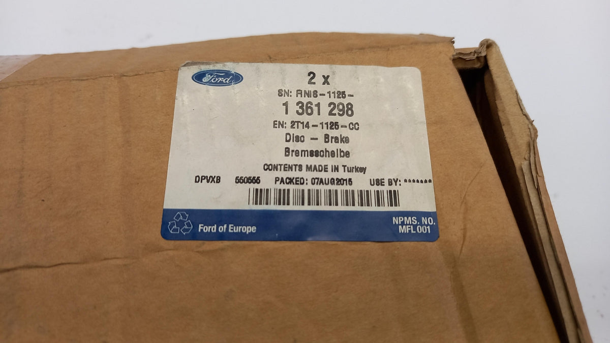 Original FORD Transit Connect Bremsscheibe (1 Stück) vorne 1361298