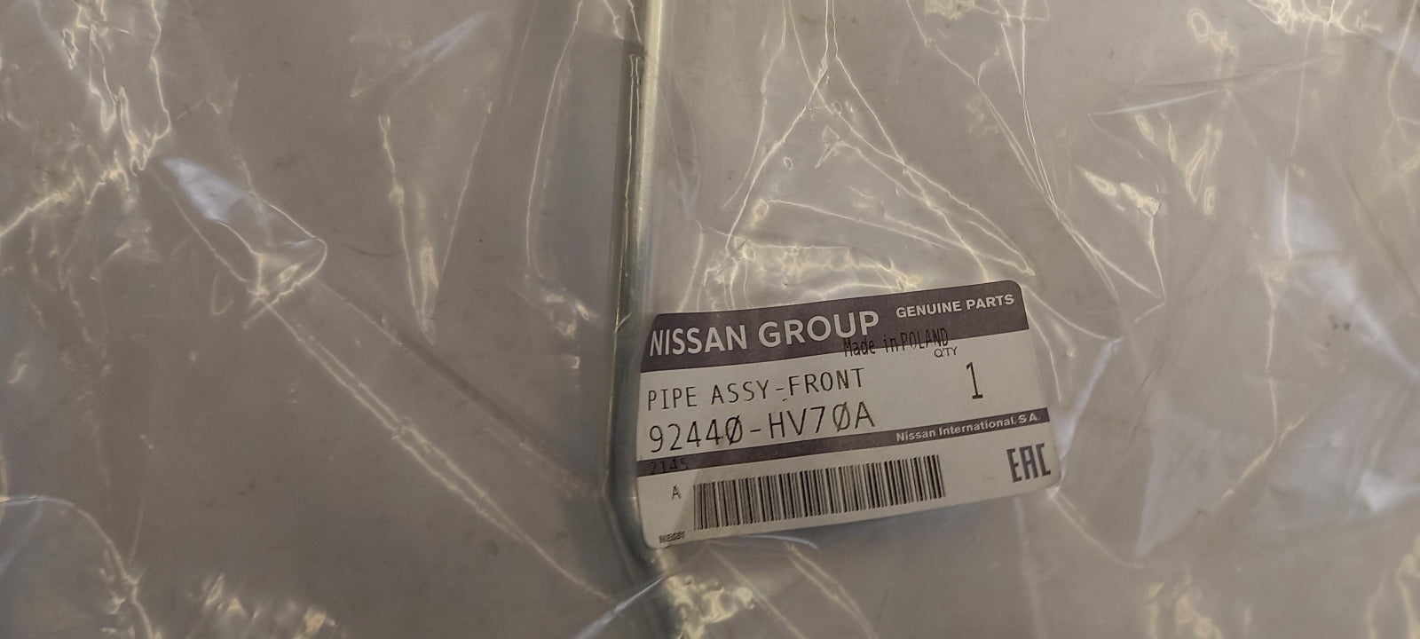 Original OE NISSAN Klimaanlage Druckleitung 92440HV70A